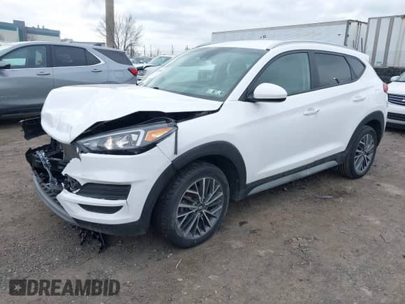 2020 Hyundai Tucson Limited with VIN KM8J3CAL4LU217209, listed as a IAAI auction lot 41624687 with 37,000 mi miles and . Bid and sale history available at DreamBid. Image 2.