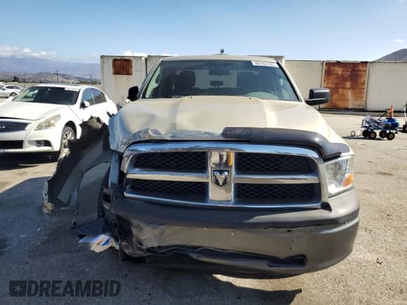 2011 Ram 1500 ST with VIN 1D7RB1GP8BS611577, listed as a Copart auction lot 80163165 with 97,674 mi miles and Salvage title. Bid and sale history available at DreamBid. Image 5.