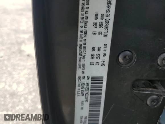 2004 Dodge Neon SE z VIN 1B3ES26C74D533797, wystawiony jako Copart lot #69045084 z przebiegiem 105 561 mil mil oraz Szkoda całkowita • Salvage title. Historia ofert i sprzedaży dostępna na DreamBid. Obrazek 14.