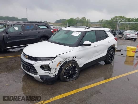 2021 Chevrolet TrailBlazer LT с VIN KL79MRSL4MB102500, выставлен на аукционе IAAI как лот 42403224 с пробегом 67 162 миль миль и . История ставок и продаж доступна на DreamBid. Изображение 2.