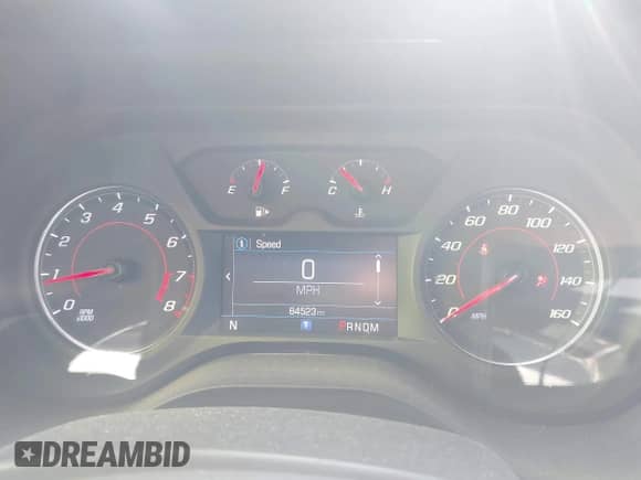 2020 Chevrolet Camaro 1LT with VIN 1G1FB3DS4L0105705, listed as a IAAI auction lot 43210588 with 84,523 mi miles and . Bid and sale history available at DreamBid. Image 7.