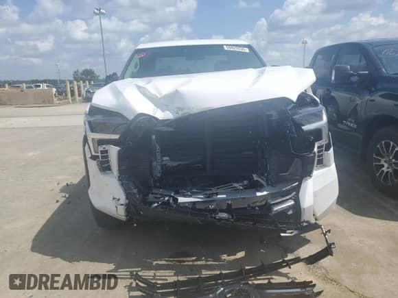 2024 Toyota Tundra SR5 with VIN 5TFLA5EC2RX021169, listed as a Copart auction lot 65138895 with 35,357 mi miles and Salvage title. Bid and sale history available at DreamBid. Image 5.