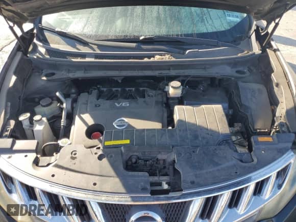 2009 Nissan Murano SL with VIN JN8AZ18U29W017386, listed as a Copart auction lot 69082005 with 160,686 mi miles and Clean title. Bid and sale history available at DreamBid. Image 12.