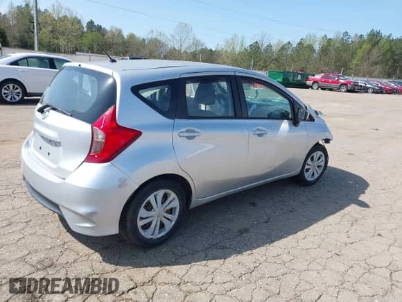 2019 Nissan Note SV with VIN 3N1CE2CP0KL356797, listed as a IAAI auction lot 41919597 with 85,048 mi miles and . Bid and sale history available at DreamBid. Image 4.
