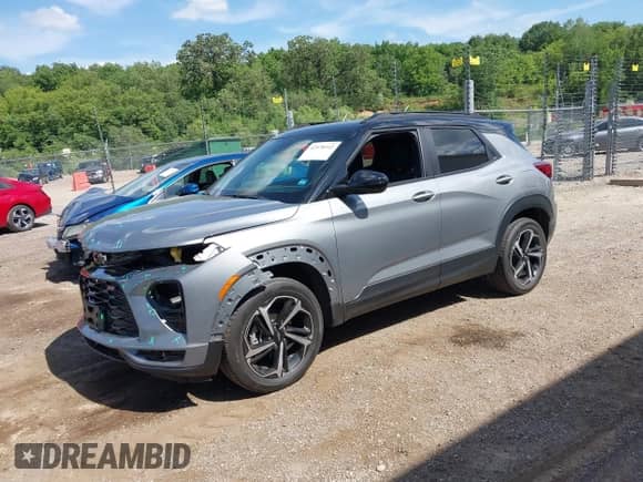 2023 Chevrolet TrailBlazer RS с VIN KL79MUSL3PB082764, выставлен на аукционе IAAI как лот 42578542 с пробегом 33 674 миль миль и . История ставок и продаж доступна на DreamBid. Изображение 2.