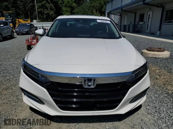 2020 Honda Accord EX-L with VIN 1HGCV3F57LA007014, listed as a Copart auction lot 71882925 with 83,368 mi miles and Salvage title. Bid and sale history available at DreamBid. Image 5.