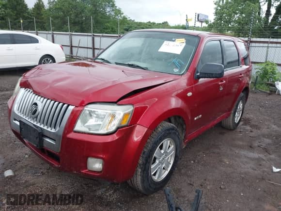 2008 Mercury Mariner with VIN 4M2CU91168KJ50296, listed as a IAAI auction lot 42385367 with 108,406 mi miles and . Bid and sale history available at DreamBid. Image 2.