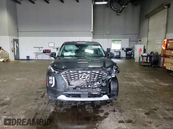 2022 Hyundai Palisade SE with VIN KM8R1DHE4NU381570, listed as a Copart auction lot 60911925 with 71,691 mi miles and Salvage title. Bid and sale history available at DreamBid. Image 14.