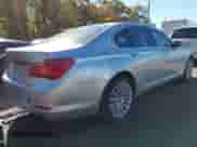 2012 BMW 7 Series 750i with VIN WBAKA8C52CCY37683, listed as a IAAI auction lot 43490670 with 184,183 mi miles and . Bid and sale history available at DreamBid. Image 4.