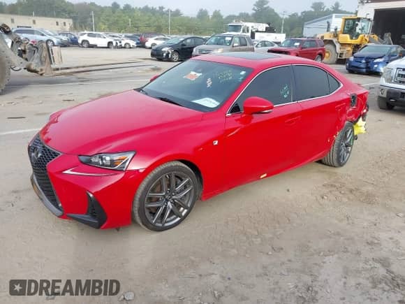 2018 Lexus IS 300 z VIN JTHC81D27J5026282, wystawiony jako IAAI lot #43153439 z przebiegiem 65 914 mil mil oraz . Historia ofert i sprzedaży dostępna na DreamBid. Obrazek 2.
