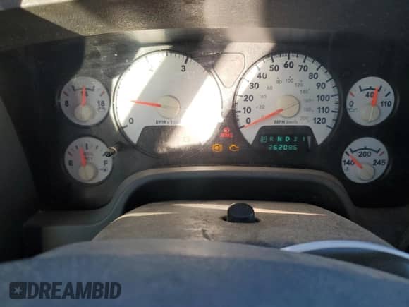 2007 Dodge 2500 SLT with VIN 3D7KS28C87G723054, listed as a Copart auction lot 47220295 with 262,086 mi miles and Salvage title. Bid and sale history available at DreamBid. Image 9.