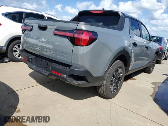 2024 Hyundai Santa Cruz SEL with VIN 5NTJB4DE9RH125477, listed as a Copart auction lot 73884254 with 496 mi miles and Salvage title. Bid and sale history available at DreamBid. Image 3.