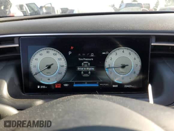 2022 Hyundai Tucson Limited z VIN KM8JE3AE9NU133191, wystawiony jako Copart lot #82132785 z przebiegiem 22 423 mil mil oraz Szkoda całkowita • Salvage title. Historia ofert i sprzedaży dostępna na DreamBid. Obrazek 9.