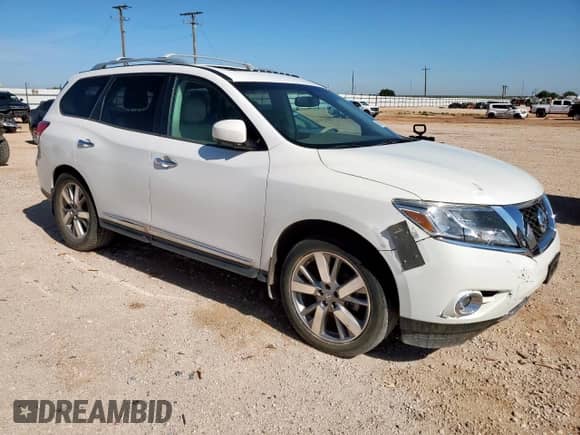 2013 Nissan Pathfinder SV z VIN 5N1AR2MN5DC668453, wystawiony jako Copart lot #59571755 z przebiegiem 188 915 mil mil oraz Czysty tytuł • Clean title. Historia ofert i sprzedaży dostępna na DreamBid. Obrazek 4.