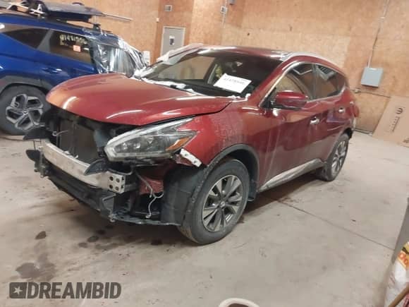 2018 Nissan Murano S z VIN 5N1AZ2MH1JN178618, wystawiony jako IAAI lot #41478946 z przebiegiem 51 065 mil mil oraz . Historia ofert i sprzedaży dostępna na DreamBid. Obrazek 2.