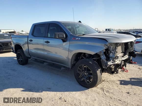 2023 Chevrolet Silverado 1500 Custom Trail Boss с VIN 3GCPDCEK8PG312295, выставлен на аукционе Copart как лот 42503905 с пробегом 43 225 миль миль и Списание • Salvage title. История ставок и продаж доступна на DreamBid. Изображение 4.