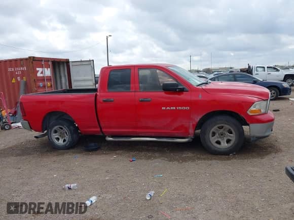 2011 Ram 1500 ST with VIN 1D7RB1GK8BS560540, listed as a IAAI auction lot 41496066 with 206,266 mi miles and . Bid and sale history available at DreamBid. Image 13.