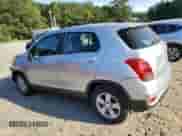 2019 Chevrolet Trax LS with VIN 3GNCJKSB1KL259999, listed as a Copart auction lot 71167435 with 91,993 mi miles and Salvage title. Bid and sale history available at DreamBid. Image 2.