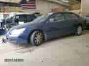 2007 Honda Accord EX-L with VIN 1HGCM66577A021330, listed as a Copart auction lot 81508785 with 214,382 mi miles and Salvage title. Bid and sale history available at DreamBid. Image 1.