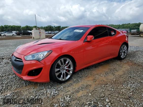 2013 Hyundai Genesis Coupe R-Spec с VIN KMHHU6KJ7DU089592, выставлен на аукционе Copart как лот 58712485 с пробегом 101 402 миль миль и Списание • Salvage title. История ставок и продаж доступна на DreamBid. Изображение 1.