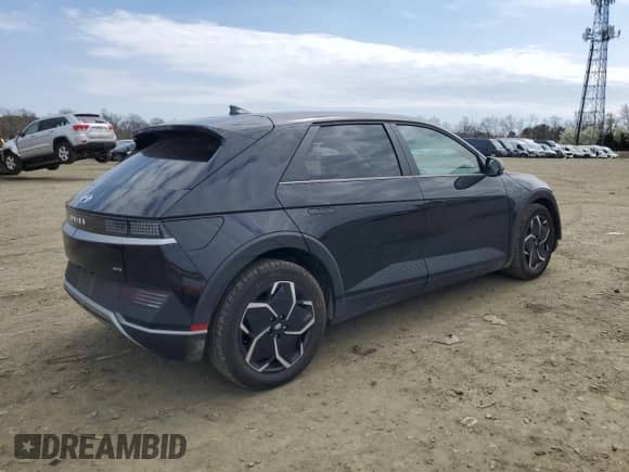 2024 Hyundai Ioniq 5 SE with VIN KM8KMDDF5RU308690, listed as a Copart auction lot 51827815 with 5,668 mi miles and Salvage title. Bid and sale history available at DreamBid. Image 3.