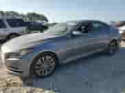 2015 Hyundai Genesis 3.8L z VIN KMHGN4JE1FU093996, wystawiony jako Copart lot #72687774 z przebiegiem 100 650 mil mil oraz Szkoda całkowita • Salvage title. Historia ofert i sprzedaży dostępna na DreamBid. Obrazek 1.