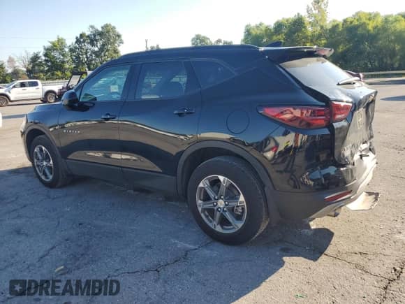 2023 Chevrolet Blazer LT with VIN 3GNKBCR41PS229176, listed as a Copart auction lot 68214995 with 29,289 mi miles and Salvage title. Bid and sale history available at DreamBid. Image 2.