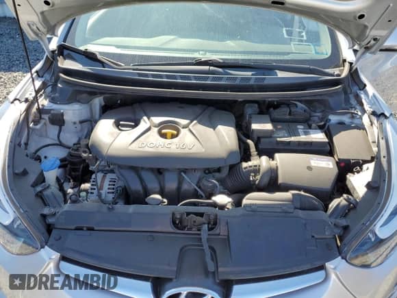 2016 Hyundai Elantra Limited with VIN KMHDH4AEXGU561073, listed as a Copart auction lot 70958015 with 103,633 mi miles and Clean title. Bid and sale history available at DreamBid. Image 11.