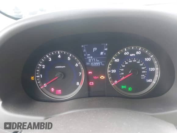 2013 Hyundai Accent GLS with VIN KMHCU4AE9DU380243, listed as a IAAI auction lot 43282825 with 159,997 mi miles and . Bid and sale history available at DreamBid. Image 7.