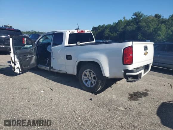 2020 Chevrolet Colorado 2WD LT with VIN 1GCHSCEA4L1159506, listed as a Copart auction lot 66306235 with Not provided miles and Non repairable. Bid and sale history available at DreamBid. Image 2.