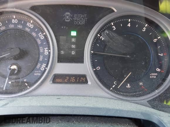 2007 Lexus IS 250 с VIN JTHBK262675027867, выставлен на аукционе IAAI как лот 43329935 с пробегом 216 114 миль миль и . История ставок и продаж доступна на DreamBid. Изображение 7.