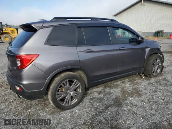 2021 Honda Passport EX-L с VIN 5FNYF8H58MB000674, выставлен на аукционе Copart как лот 71576175 с пробегом 47 260 миль миль и Списание • Salvage title. История ставок и продаж доступна на DreamBid. Изображение 3.