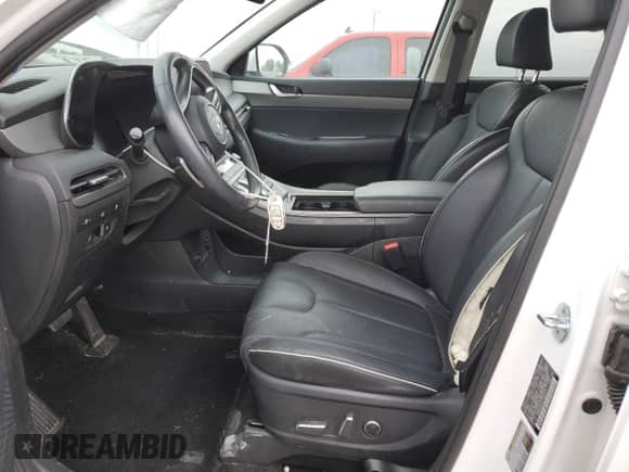 2023 Hyundai Palisade SEL with VIN KM8R2DGE3PU526177, listed as a Copart auction lot 66593254 with 32,165 mi miles and Salvage title. Bid and sale history available at DreamBid. Image 7.