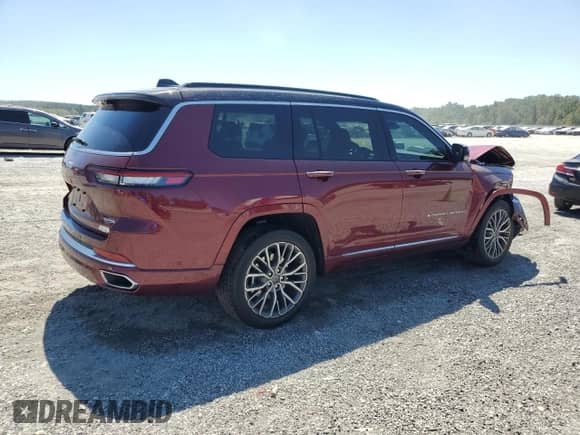 2024 Jeep Grand Cherokee Summit с VIN 1C4RJKEG5R8626180, выставлен на аукционе Copart как лот 70691975 с пробегом 7 324 миль миль и Списание • Salvage title. История ставок и продаж доступна на DreamBid. Изображение 3.