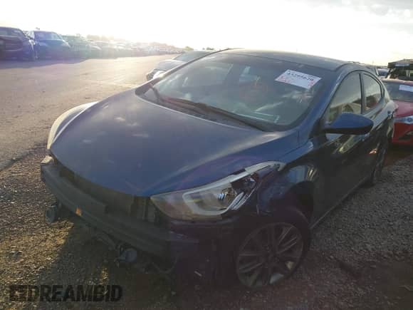 2016 Hyundai Elantra Value Edition with VIN KMHDH4AE2GU619029, listed as a IAAI auction lot 43295620 with 110,921 mi miles and . Bid and sale history available at DreamBid. Image 18.