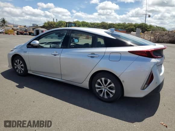 2020 Toyota Prius XLE with VIN JTDKARFP3L3155594, listed as a Copart auction lot 65476205 with 49,951 mi miles and Salvage title. Bid and sale history available at DreamBid. Image 2.