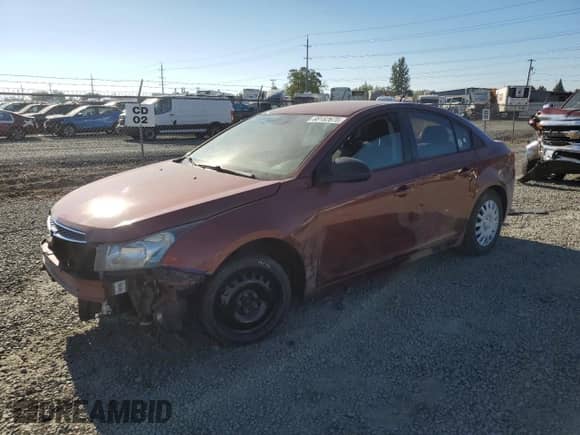 2013 Chevrolet Cruze LS с VIN 1G1PB5SH0D7197184, выставлен на аукционе Copart как лот 68152675 с пробегом 112 707 миль миль и Списание • Salvage title. История ставок и продаж доступна на DreamBid. Изображение 1.