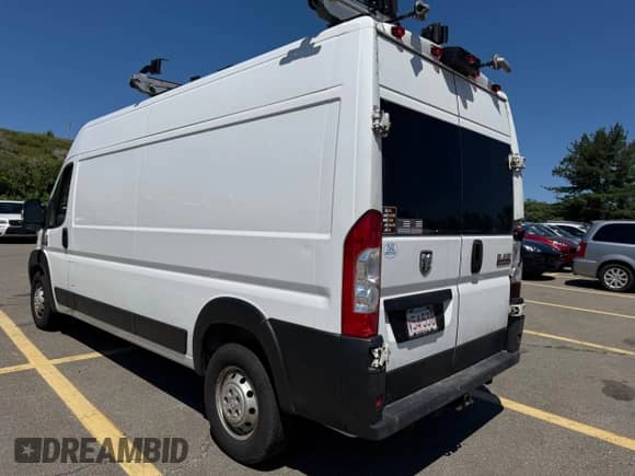 2020 Ram ProMaster Cargo z VIN 3C6TRVDG8LE114449, wystawiony jako Copart lot #63688845 z przebiegiem 216 893 mil mil oraz Czysty tytuł • Clean title. Historia ofert i sprzedaży dostępna na DreamBid. Obrazek 3.