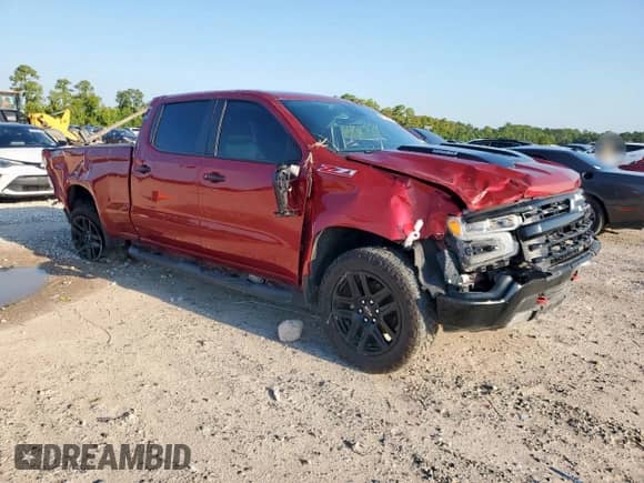 2022 Chevrolet Silverado 1500 LT Trail Boss z VIN 3GCUDFET5NG553063, wystawiony jako Copart lot #69276765 z przebiegiem 93 125 mil mil oraz Szkoda całkowita • Salvage title. Historia ofert i sprzedaży dostępna na DreamBid. Obrazek 4.