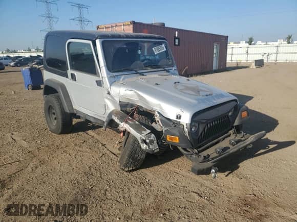 2003 Jeep Wrangler X z VIN 1J4FA39S63P356911, wystawiony jako Copart lot #81295295 z przebiegiem 92 861 mil mil oraz Szkoda całkowita • Salvage title. Historia ofert i sprzedaży dostępna na DreamBid. Obrazek 4.