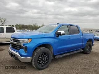 2025 Chevrolet Silverado 1500 z VIN 3GCPKDEK4SG121364, wystawiony jako Copart lot #54825305 z przebiegiem 4 708 mil mil oraz Szkoda całkowita • Salvage title. Historia ofert i sprzedaży dostępna na DreamBid. Obrazek 1.