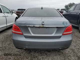 2015 Hyundai Equus Ultimate z VIN KMHGH4JHXFU098910, wystawiony jako Copart lot #74253874 z przebiegiem Nie podano mil oraz Szkoda całkowita • Salvage title. Historia ofert i sprzedaży dostępna na DreamBid. Obrazek 6.