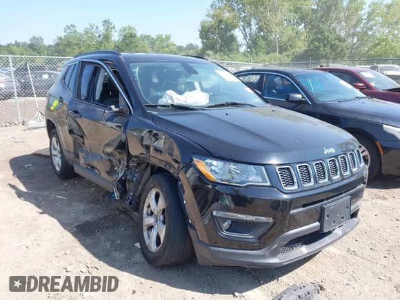 2017 Jeep Compass Latitude с VIN 3C4NJDBB0HT679761, выставлен на аукционе IAAI как лот 42999333 с пробегом 90 586 миль миль и . История ставок и продаж доступна на DreamBid. Изображение 1.