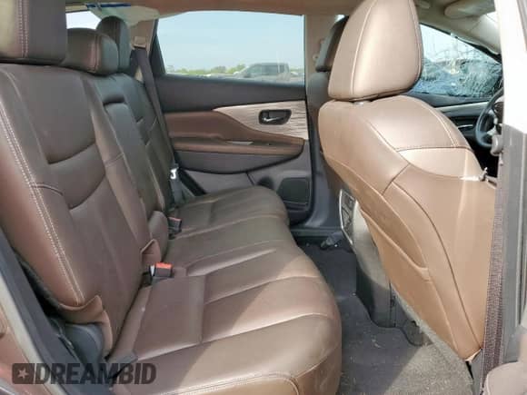 2018 Nissan Murano SL z VIN 5N1AZ2MG9JN177515, wystawiony jako Copart lot #84722715 z przebiegiem 25 639 mil mil oraz Szkoda całkowita • Salvage title. Historia ofert i sprzedaży dostępna na DreamBid. Obrazek 10.