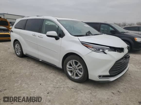 2023 Toyota Sienna Platinum с VIN 5TDESKFC5PS098477, выставлен на аукционе Copart как лот 49602465 с пробегом 51 258 миль миль и Списание • Salvage title. История ставок и продаж доступна на DreamBid. Изображение 4.