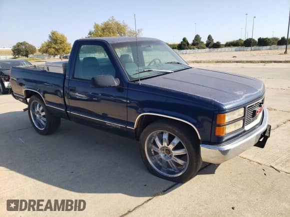 1998 GMC Sierra 1500 z VIN 1GTEC14W2WZ549558, wystawiony jako Copart lot #76294734 z przebiegiem 183 039 mil mil oraz Szkoda całkowita • Salvage title. Historia ofert i sprzedaży dostępna na DreamBid. Obrazek 4.
