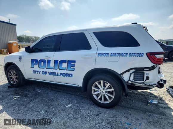 2023 Dodge Durango Pursuit with VIN 1C4RDJFG8PC674136, listed as a Copart auction lot 65523975 with 15,349 mi miles and Salvage title. Bid and sale history available at DreamBid. Image 2.