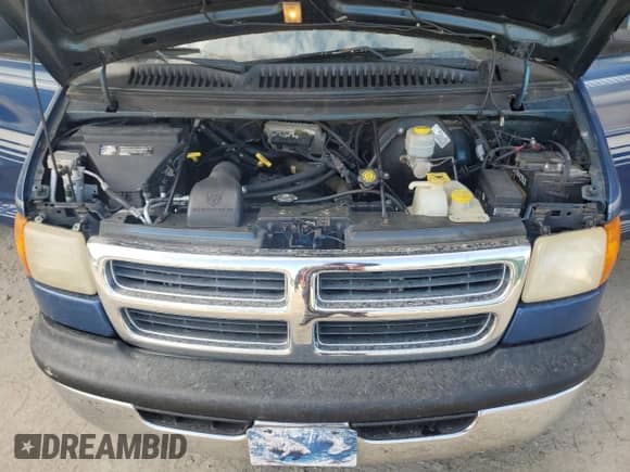 2001 Dodge RAM with VIN 2B6HB11X21K559049, listed as a Copart auction lot 50023585 with 110,751 mi miles and Salvage title. Bid and sale history available at DreamBid. Image 12.