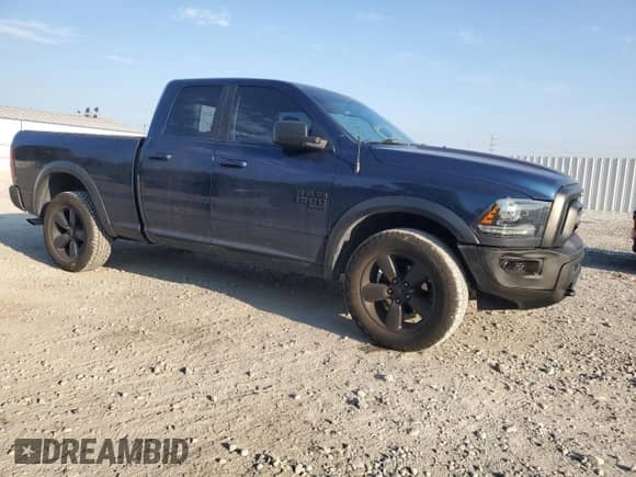 2019 Ram 1500 Warlock z VIN 1C6RR7GG3KS708878, wystawiony jako Copart lot #81148475 z przebiegiem 73 159 mil mil oraz Szkoda całkowita • Salvage title. Historia ofert i sprzedaży dostępna na DreamBid. Obrazek 4.