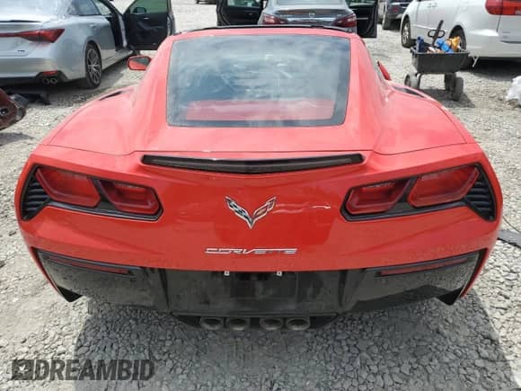 2017 Chevrolet Corvette 1LT с VIN 1G1YB2D70H5109758, выставлен на аукционе Copart как лот 63205154 с пробегом 5 471 миль миль и Списание • Salvage title. История ставок и продаж доступна на DreamBid. Изображение 6.